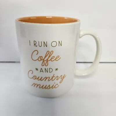 I Run On Coffee And Country Music Room Essentials Mug • $8.85