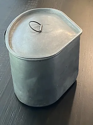Vintage Wear-Ever Aluminum Triangle Pot With Lid Camping Or Kitchen Cookware • $12.90