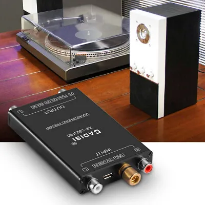 Mini MM MC Phono Stage RIAA Preamp Turntable Vinyl Record Player Preamplifier • $24.86