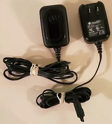 Original Motorola 5012A CHARGER LOT OF 2. I85 V60 V300 V600. AC Wall Charger. • $14.77