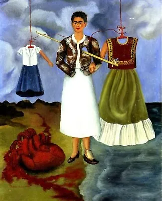 Print -  Frida Kahlo ~ “Memory (The Heart)” 1937 • $4.74