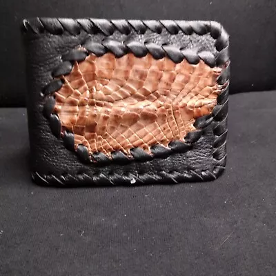 Genuine Crocodile  Leather Wallet  Handmade  • $25.50