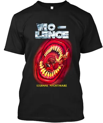 Limited NWT Vio-lence Eternal Nightmare American Thrash Music Logo T-Shirt S-4XL • $18.99