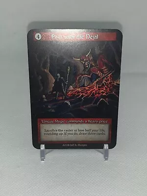 Sorcery Contested Realm Alpha - Pact With The Devil - Non Foil • $9.50