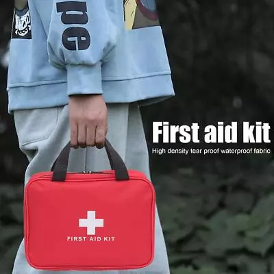 Large Handheld First Aid Kits Pouch Multi-Layer Portable Medical Kit Bag -AU • $10.08