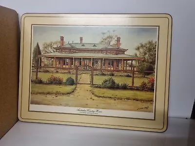 Vintage Pimpernel 6 X Place Mats Australian Country Homes • $12.99