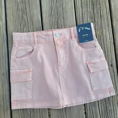 Art Class Girls Mini Skirt Pink Mid-rise Size 8 Medium • $16.20