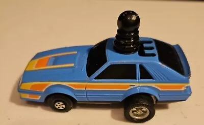 Vintage 1984 Schaper 5 Winders Mustang Rare Car Blue Vehicle Shift • $39.99