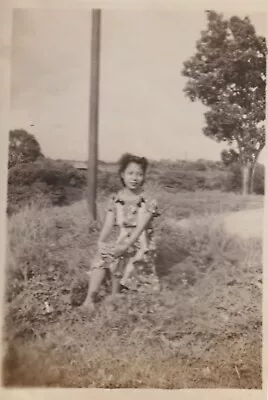 Vtg Photo The Philippines 1945 1946 Filipino Woman Manila World War 2 • $9.16