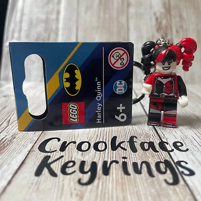 LEGO HARLEY QUINN Keychain/Keyring - Marvel/DC Superheroes 854238 • £5.99