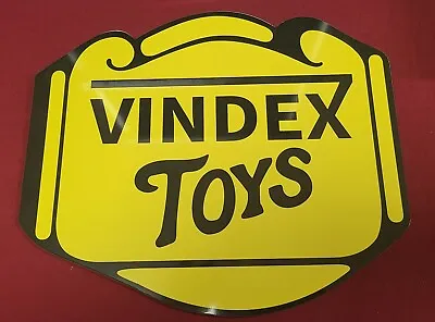 Vindex Sign - John Deere Case Vindex Cast Iron Toys • $40