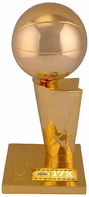 Lakers 17x Finals Champs 12  Larry O'Brien Trophy W/ Plate • $89.99