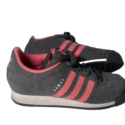 Adidas Womens Samoa G47609 Gray Casual Shoes Sneakers Size 7 Like New. • $42.95