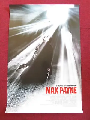 Max Payne - Version D Us One Sheet Rolled Poster Mark Wahlberg Mila Kunis 2008 • £13.99