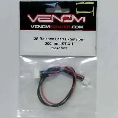 Venom RC Parts And Accessories: 2S LiPo JST-XH Balance Lead Extension Wire 2... • $4.99