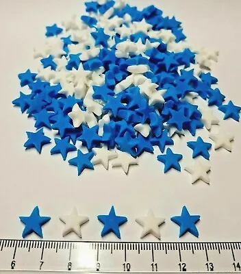 150 Edible Stars Cake Topper Cupcake Sprinkles Chelsea Colours • £4.14