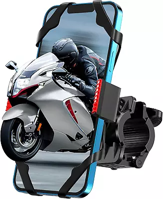 Motorcycle Phone Mount Bike Phone Mount Holder Universal Cell Phone Bicycle &  • $9.53