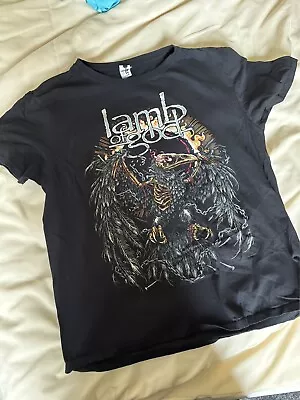 Lamb Of God T Shirt From 2023 State Of Unrest Tour Band Merch • £18