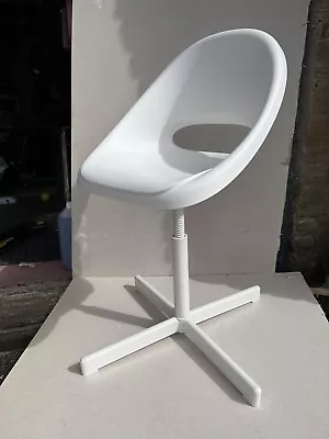 Kids White Ikea Swivel Chair • £5