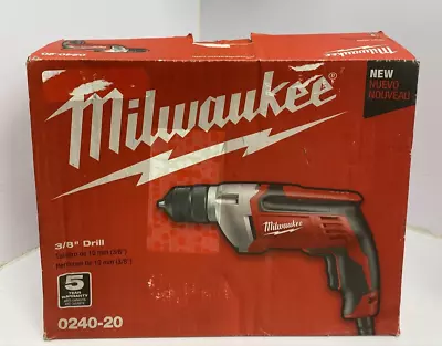 Milwaukee 0240-20 3/8 Inch Drill • $77