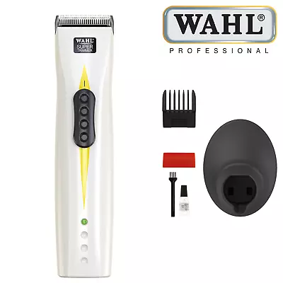 Wahl Professional Cordless Super Trimmer Hair Clipper Chrome-Plated Star Blade • $232.28