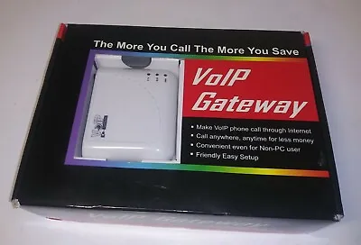 VoIP Gateway The More You Call The More You Save  • $20