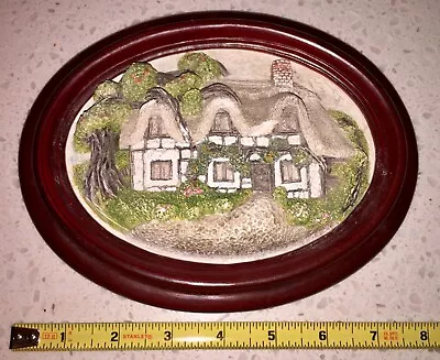 Vintage Cumbria UK Brush Strokes Cottage 3D Wall Art Plaque Pargeter's House • $5.99