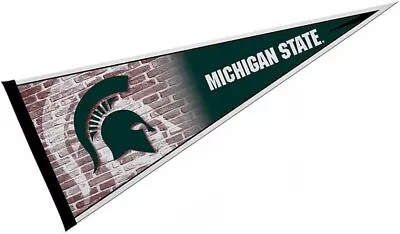 Michigan State University Spartans Soft Felt Pennant Primary Design 12x30... • $17.79