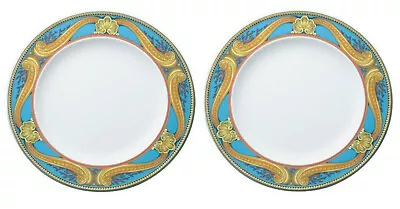 Versace By Rosenthal La Mer Dinner Plate Pair #409608-10227 Brand Nib Save$ Fsh • $350