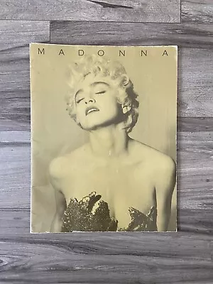 Madonna Who's That Girl World Tour Program 1987 • $69.99