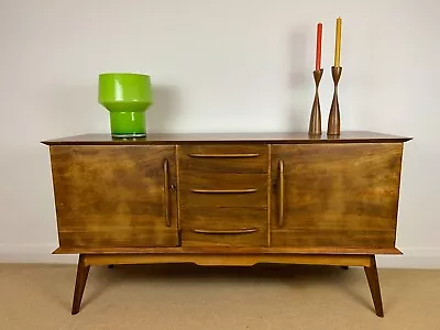 Mid Century Alfred Cox Walnut Sideboard For Heals Of London • £395