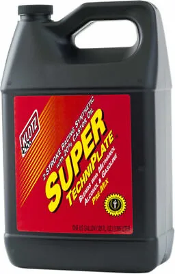 Klotz Oil 2-Stroke Super TechniPlate Pre-Mix Lubricant/Oil | 1 Gallon | KL-101 • $60.87