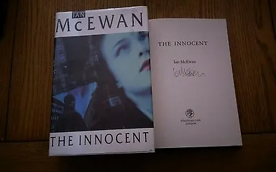 The Innocent SIGNED Ian McEwan Hardback Book 1990 1st Edition 1st Impression • £69.99