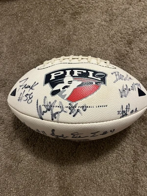 $40 • Buy Lehigh Valley Steelhawks Game Used PIFL Ball SIGNED