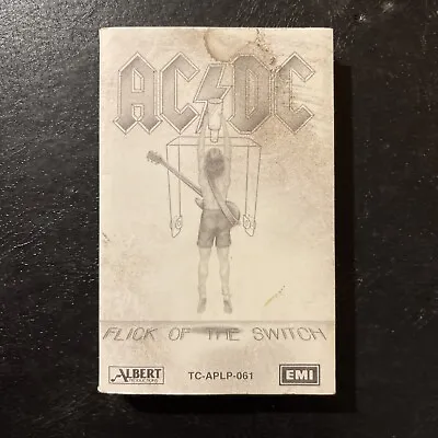 AC/DC - FLICK OF THE SWITCH - Cassette Tape (Albert Productions) - ACDC • $24.65