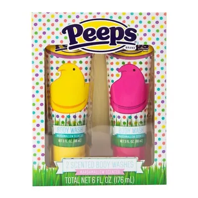 Marshmallow Peeps **2 Piece Body Wash Set Marshmallow Scented** Nib • $13.96