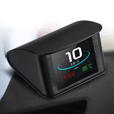 Car OBD2 HD Head Up Display Digital Speedometer Voltage Fuel Consumption Alarm • $44