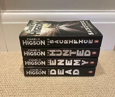 Charlie Higson Set Of Four Paperback Books - The Enemy Series In Good Condition • £6.50