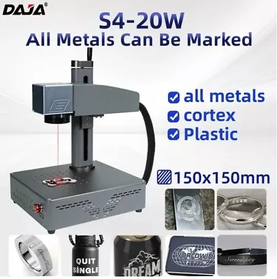 DAJA Fiber Laser Marking Machine S4 • $1499