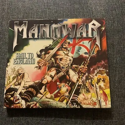 Manowar Hail To England Digipak Rare 1984 Edition Cd Rare  • $34.34