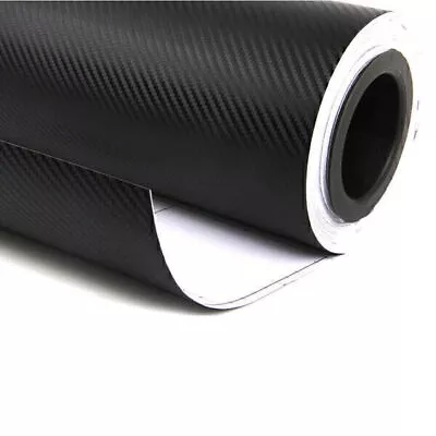 New 3D Carbon Fiber Matte Vinyl Film Auto Car Sheet Wrap Roll Sticker Decor • $5.30