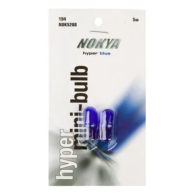 Nokya 194 (t10) Bulb Hyper Blue 5w Nok5280 • $11.95