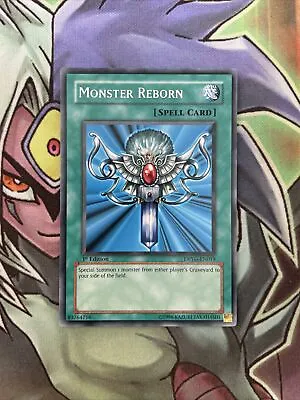 DPYG-EN019 Monster Reborn Rare 1st Edition NM Yugioh Card • £1.90