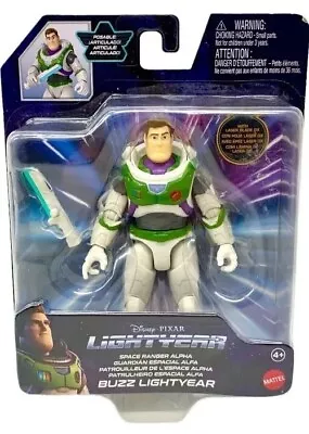 New Disney Pixar Buzz Lightyear The Movie Space Ranger Alpha Action Figure 2022 • $9.99