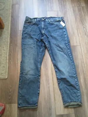 Gap Fleece Lined Denim Jeans Slim Fit  38 X 32 NWT $69.99 Medium Wash • $20