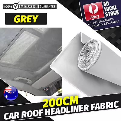 2 X 1.5m Automotive Roof Lining Recover Headliner Materials Solution Sagging New • $47.39