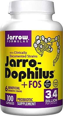 Jarrow Formulas - Jarro-Dophilus + FOS  Free UK P&P • £31.42