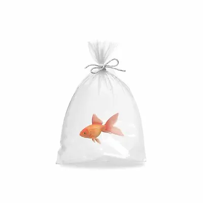 $12.99 • Buy Plastic Aquarium Fish Shipping Bags Watertight 6  X 12  X 2mil 50ct