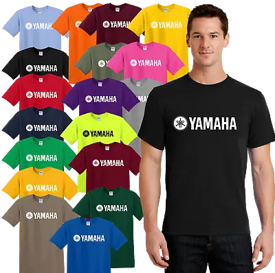 YAMAHA Motorcycle Dirt Bike Motocross T Shirts Up To 5x • $22.37