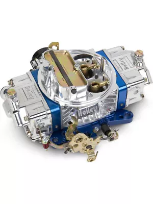 Holley Ultra Double Pumper Carburettor CFM 650 Square Bore Tumble (0-76650BL) • $1725.12